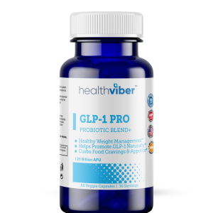 HealthViber GLP-1 Probiotic Pro – 60 Capsules